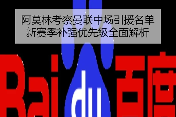阿莫林考察曼联中场引援名单 新赛季补强优先级全面解析